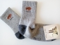 Preview: Socken aus YAK-Wolle Grau Größe 40-43 - DIE FEINEN-